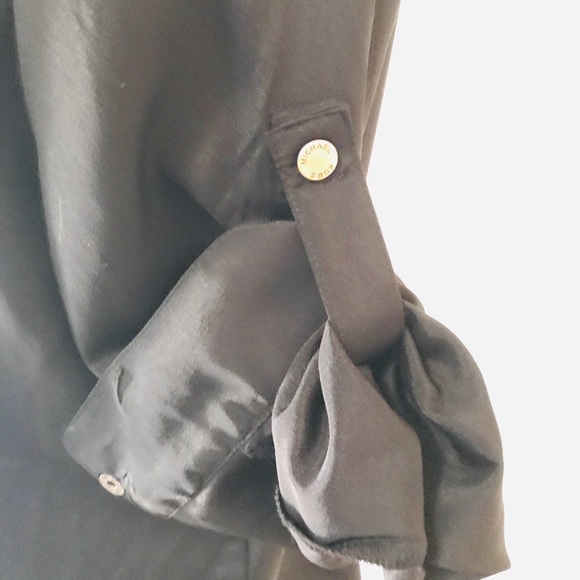 Michael Kors Black ZIP Up Soft Light Jacker. - Picture 6 of 8